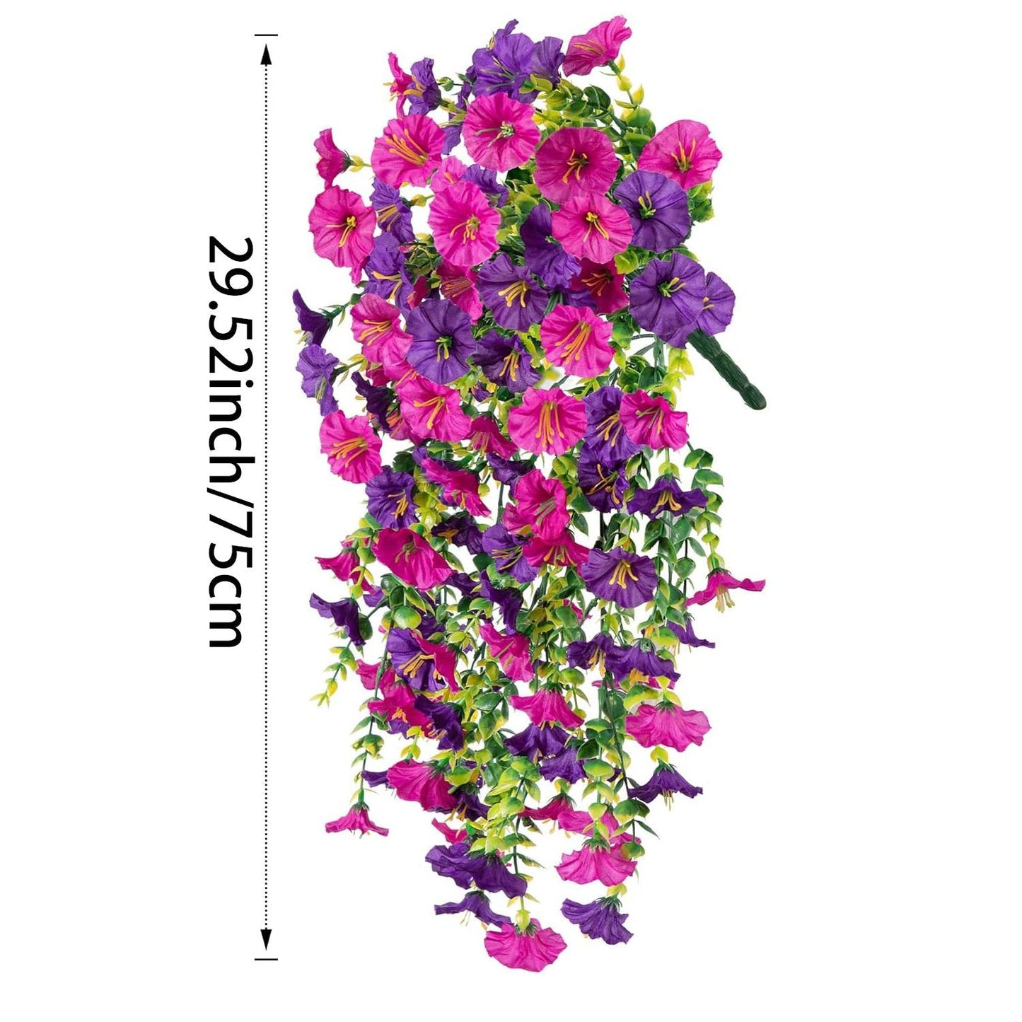 Perfekte Gartendekoration - 🌺 Künstliche Blumenranken als Hängeornamente