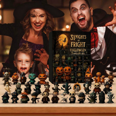 🎃Odpočítávací kalendář 2025: 31 dní vtipné halloweenské zábavy!