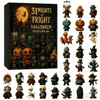 🎃Odpočítávací kalendář 2025: 31 dní vtipné halloweenské zábavy!