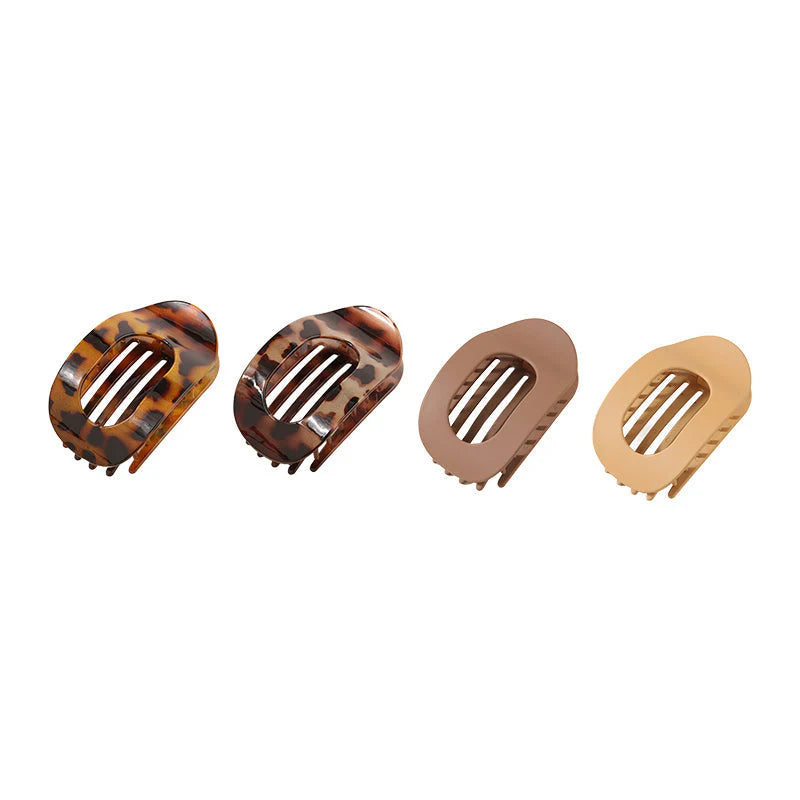 Ovale haarspeld set (4 stuks)