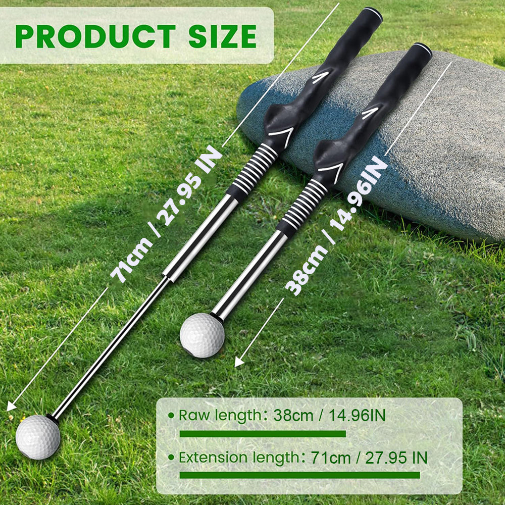 🏌️Einziehbare Golfschwung-Trainingshilfe