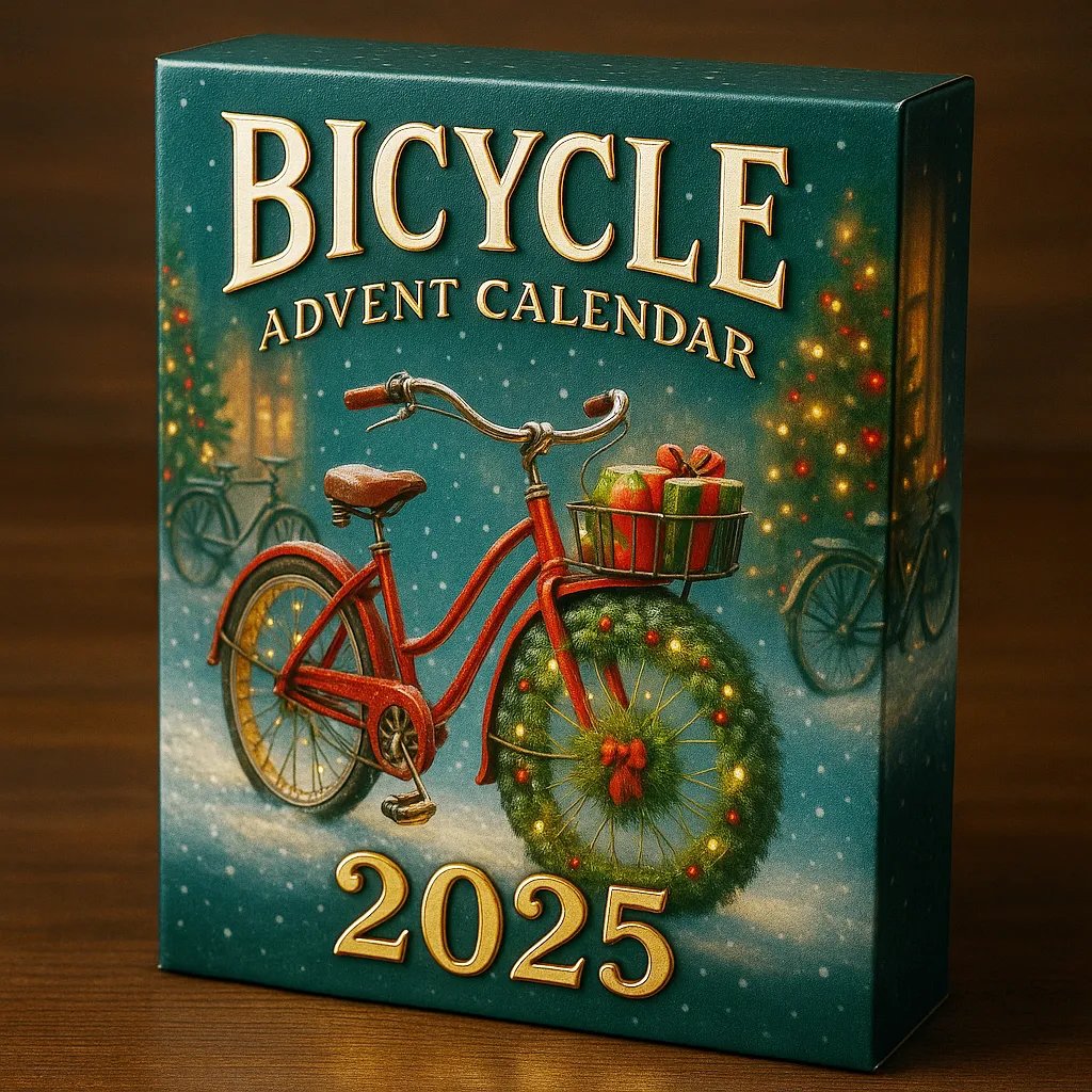 Adventní kalendář s motivem jízdních kol 2025