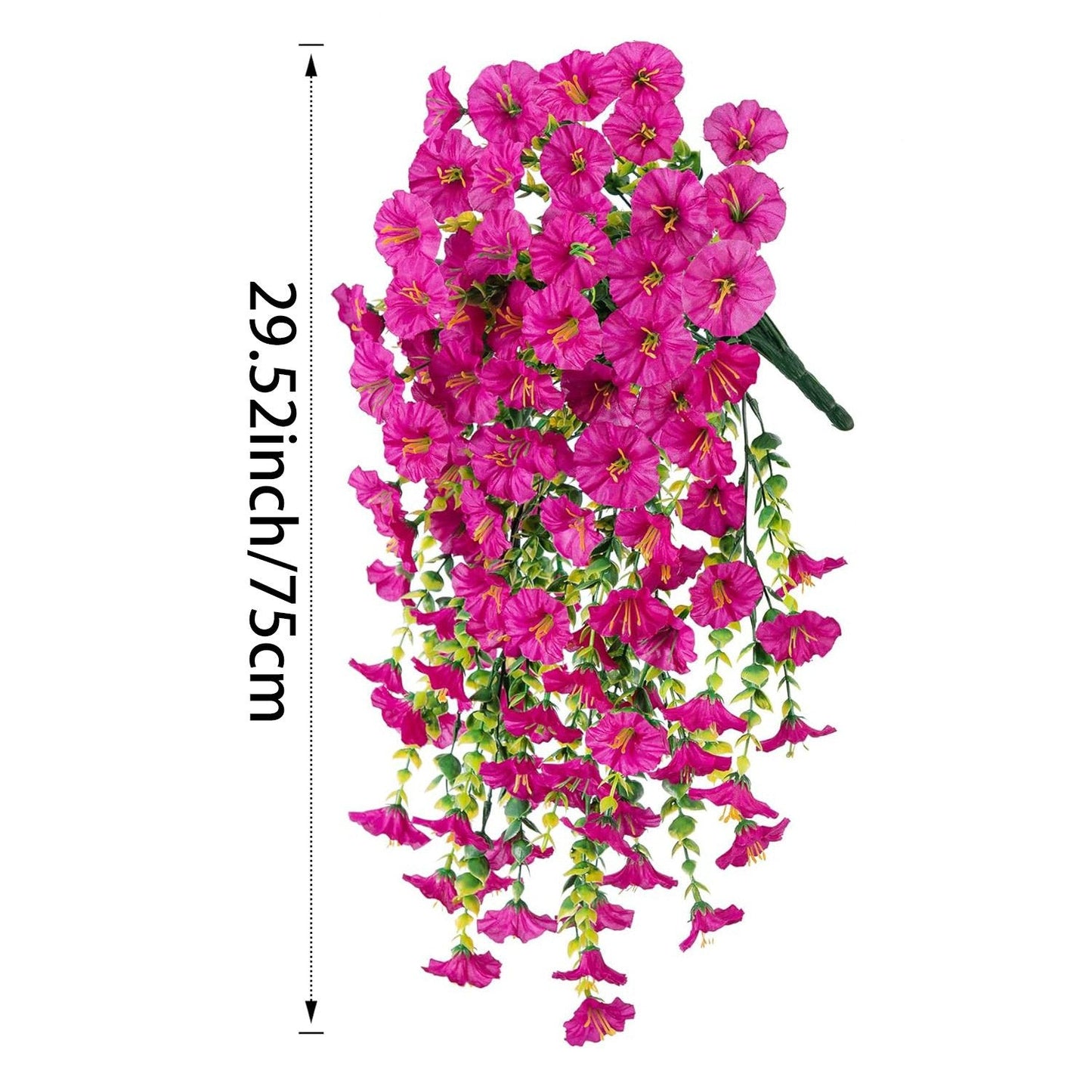 Perfekte Gartendekoration - 🌺 Künstliche Blumenranken als Hängeornamente
