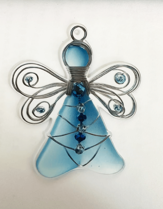 🌊Ručně vyrobená andělská ozdoba