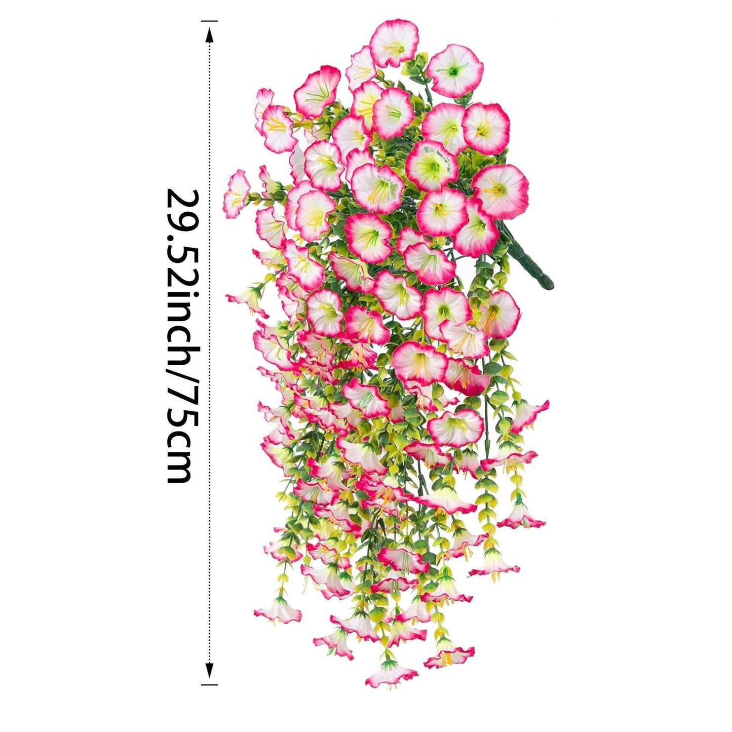 Perfekte Gartendekoration - 🌺 Künstliche Blumenranken als Hängeornamente