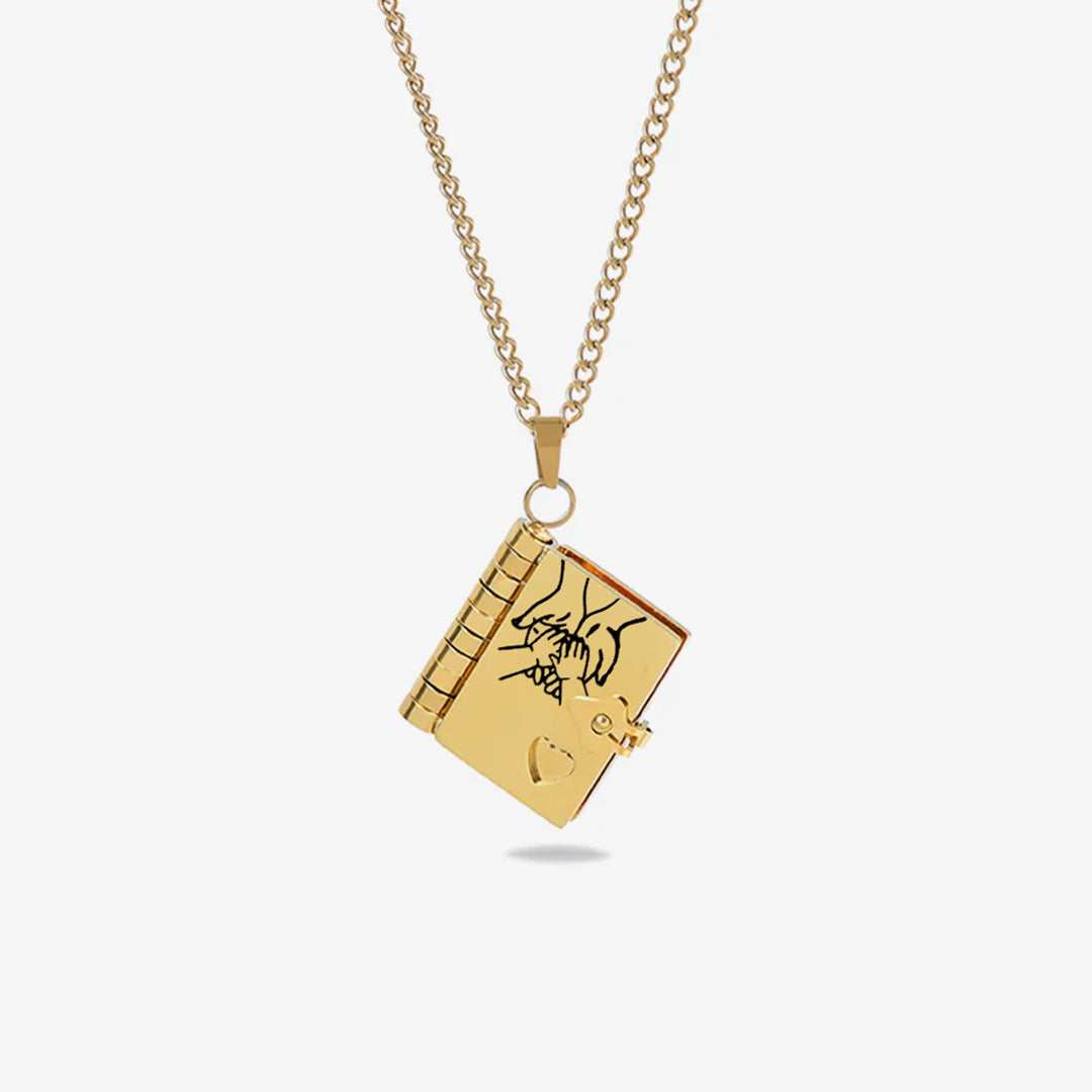Incredible Book Necklace
