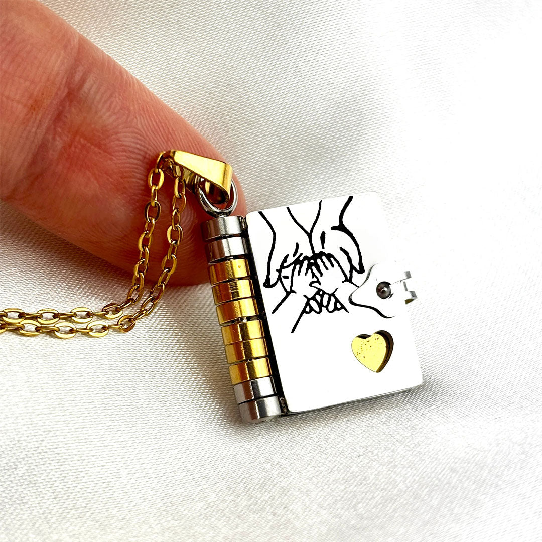 Incredible Book Necklace