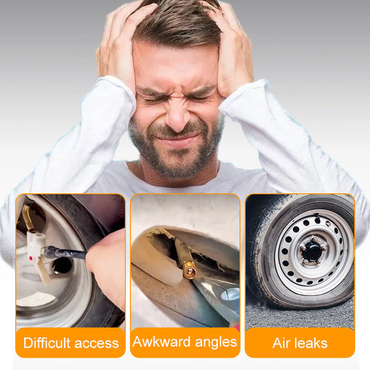 Univerzální flexibilní prodloužení ventilu pneumatiky