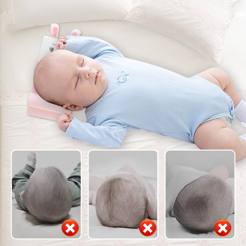 Atmungsaktives, formendes Ganzjahreskissen für die Entwicklung des Babys