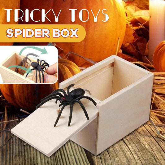 Tricky Spider Holzkiste
