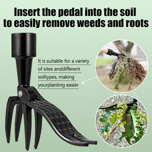 🌿 Weed puller – stand upright and pull weeds out with ease