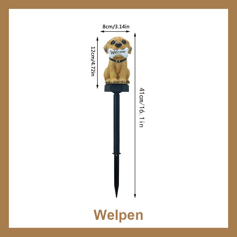 Solare Eulen-Innenhof-Rasen-Garten-dekoratives Licht