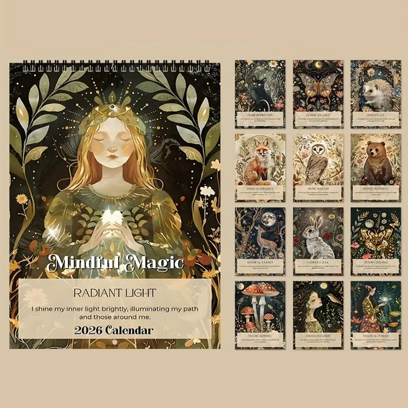 🔥Vánoční výprodej 49 % sleva🎄Kočka Kalendář 2026