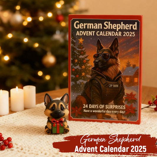 🎄🐾 Adventní kalendář německého ovčáka 2025 🎁
