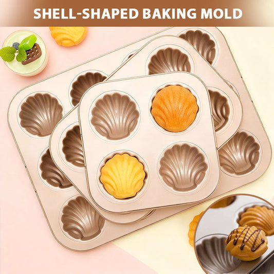 Formička na madlenky Shell