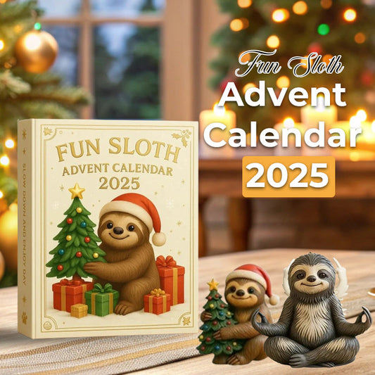 🦥🎄 Zábavný adventní kalendář s lenochody 2025