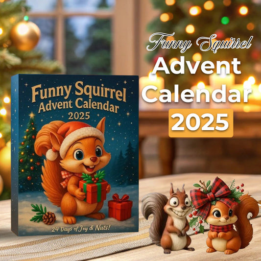 🐿️🎁 Vtipný adventní kalendář s veverkami 2025