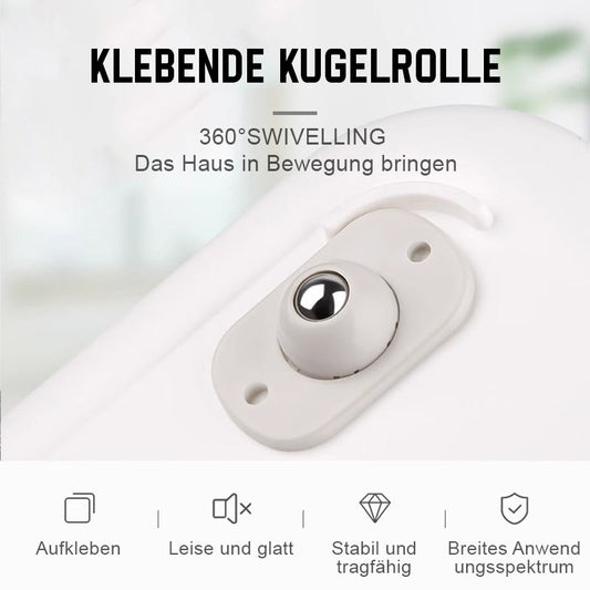 Klebende Kugelrolle