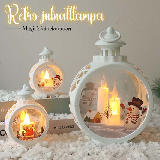 Retro vánoční noční světlo🎄✨