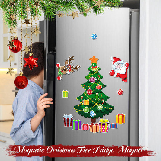 🎄Vánoční magnetické samolepky na ledničku