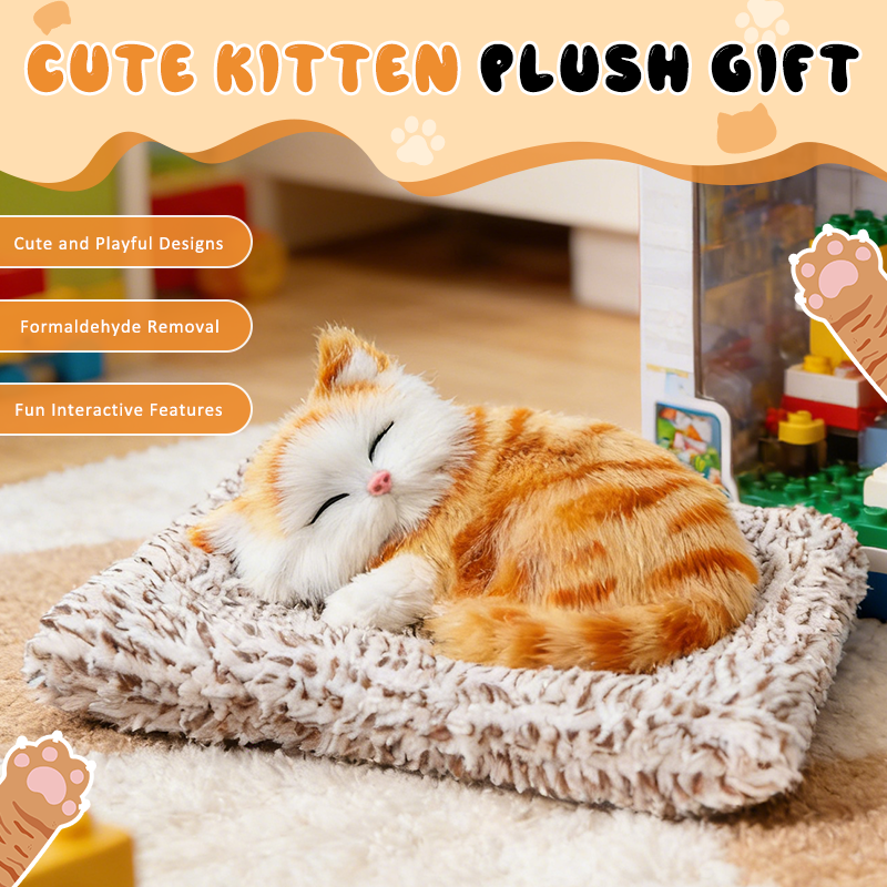 Cute Kitten Plush Gift 🐱