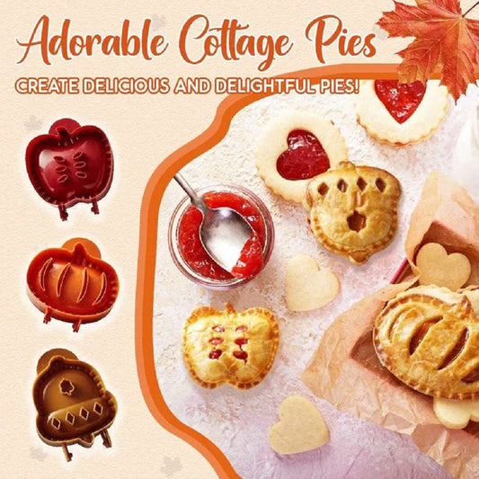 🥧 Útulné formy na koláče Harvest Hand Pie – upečte kouzlo sezóny