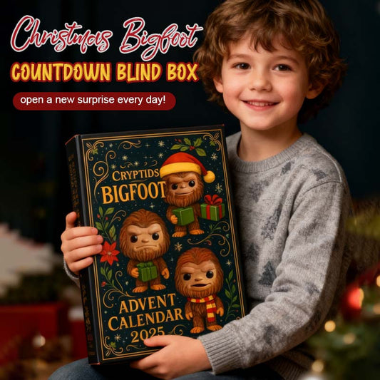 🎄Vánoční Bigfoot odpočítávání Blind Box