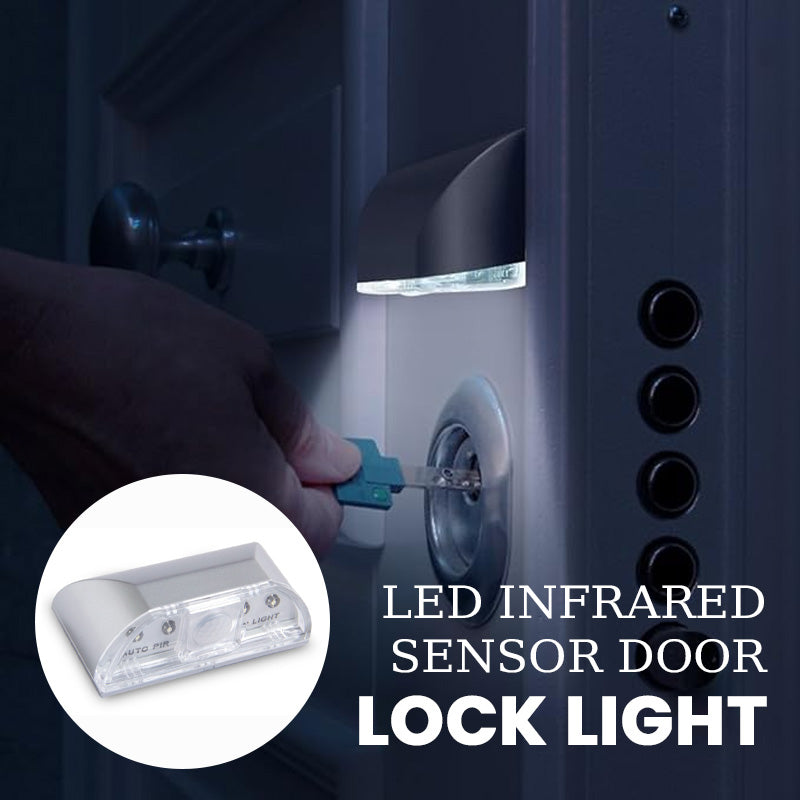 LED-Infrarot-Sensor-Türschlossleuchte 🔆