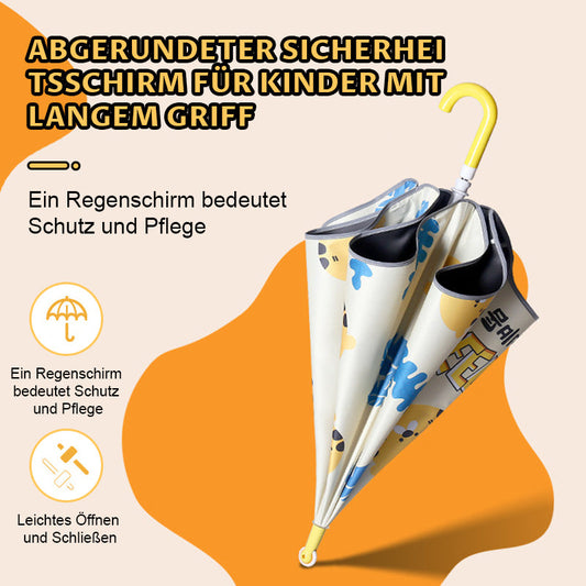 Abgerundeter Sicherheitsschirm Für Kinder Mit Langem Griff