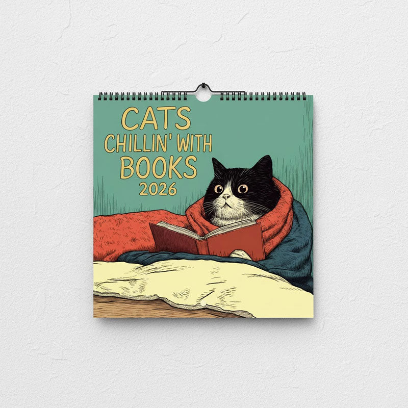 🔥Vánoční výprodej 49 % sleva🎄Kočka Kalendář 2026