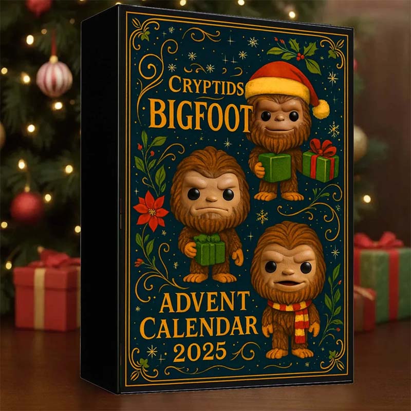 🎄Vánoční Bigfoot odpočítávání Blind Box