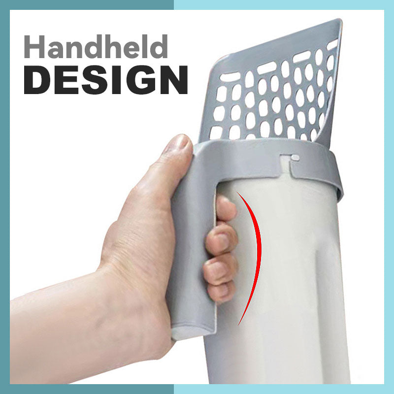 Integrated Cat Litter Shovel