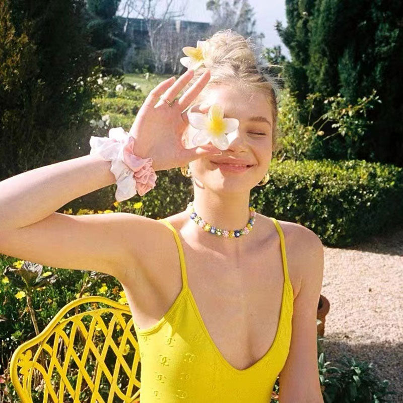 Mode Blume Haarspange