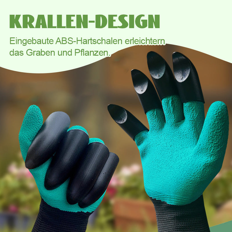 Gartenhandschuhe mit Krallen