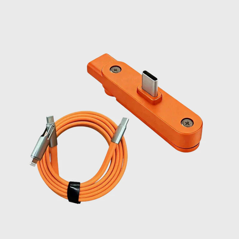 📢📢Big Sale Now On!⏰Fast Charging Adapter with 360° Foldable Phone Stand