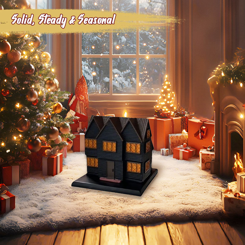 Christmas Ornaments Incense Burner House