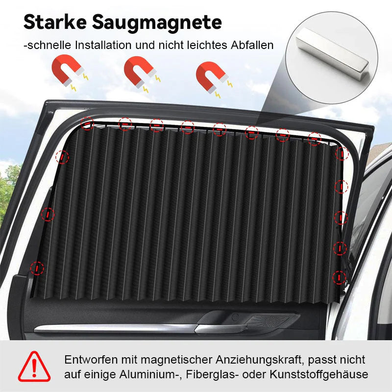 Magnetischer Sonnenschutz fürs Auto