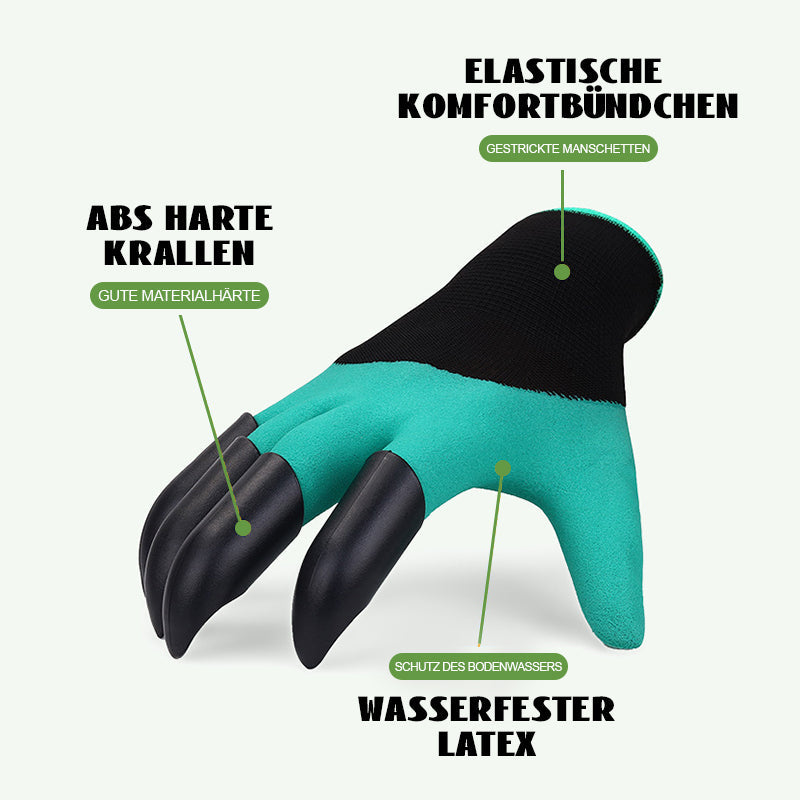 Gartenhandschuhe mit Krallen