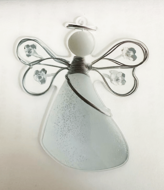 🌊Ručně vyrobená andělská ozdoba