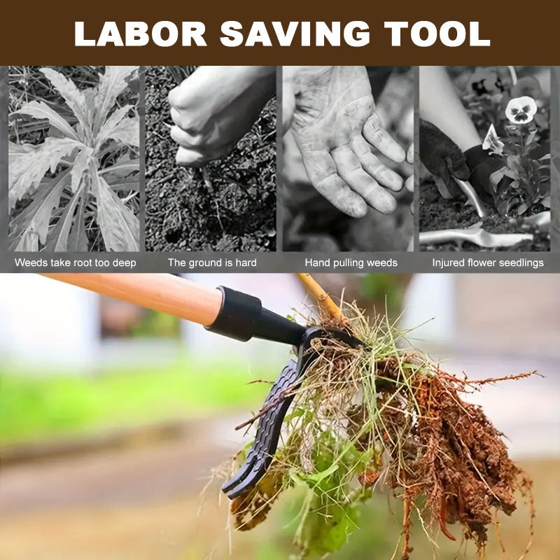 🌿 Weed puller – stand upright and pull weeds out with ease