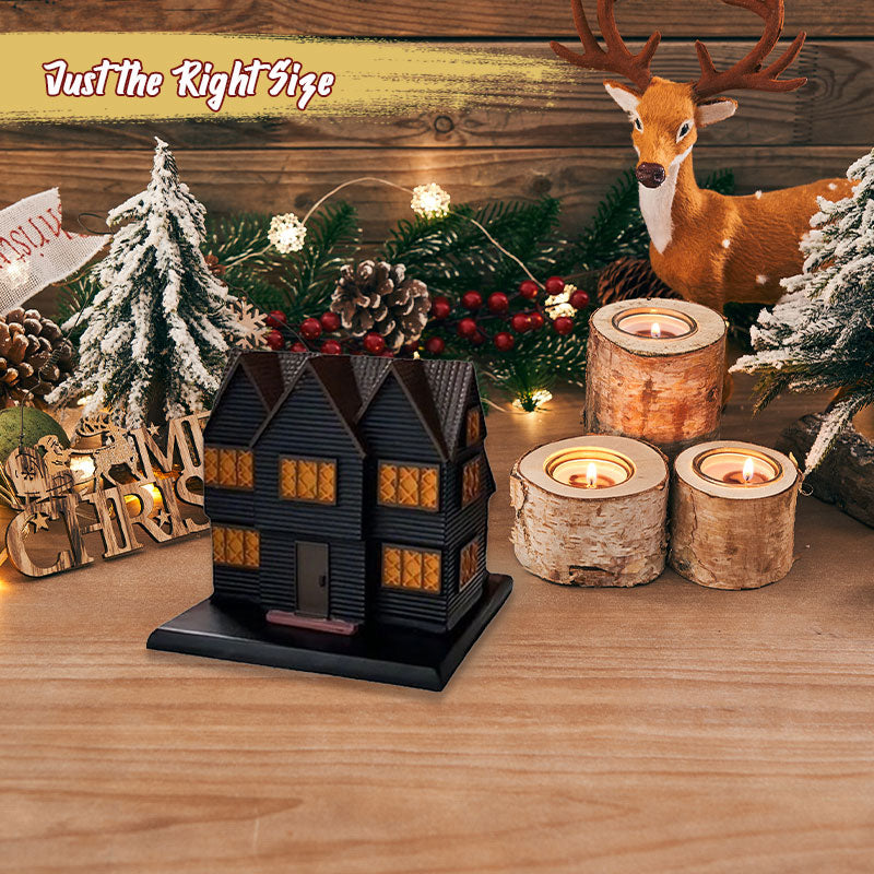 Christmas Ornaments Incense Burner House
