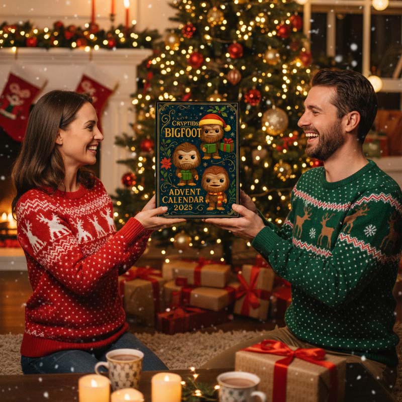 🎄Vánoční Bigfoot odpočítávání Blind Box