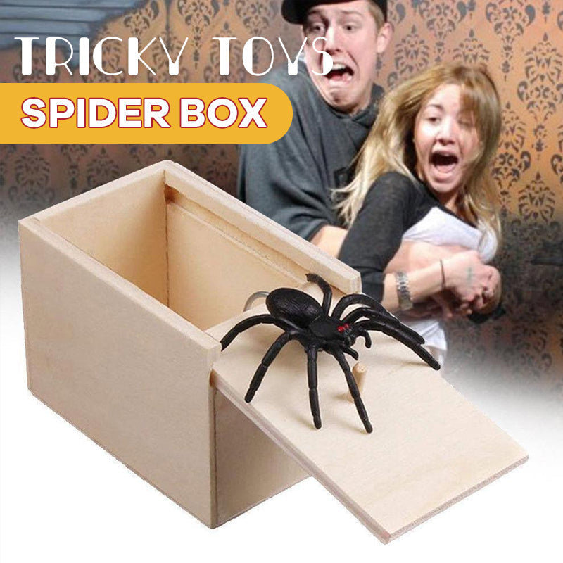 Tricky Spider Holzkiste