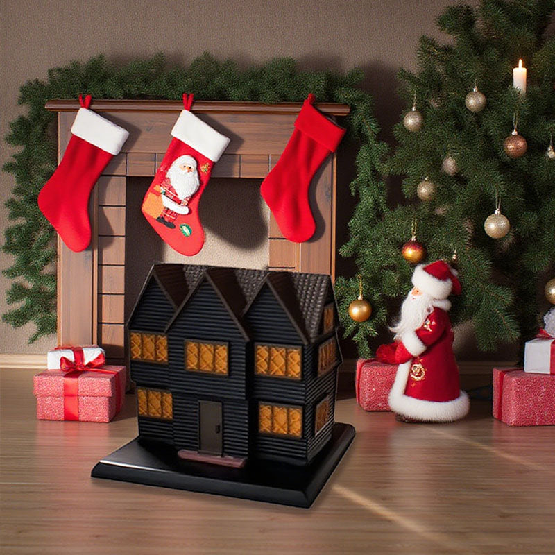 Christmas Ornaments Incense Burner House