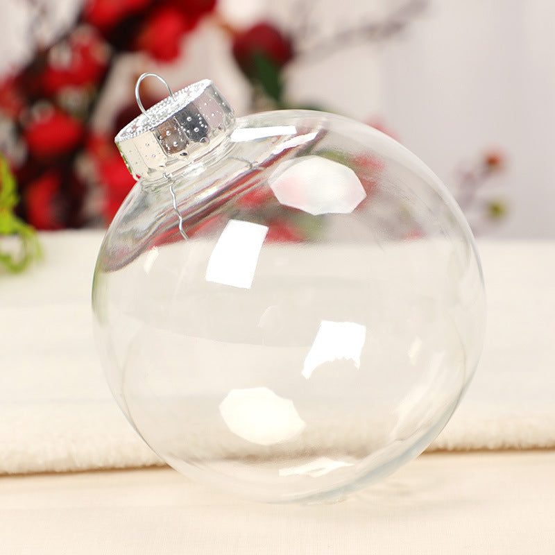 🎄 Clear Christmas Ornament Balls
