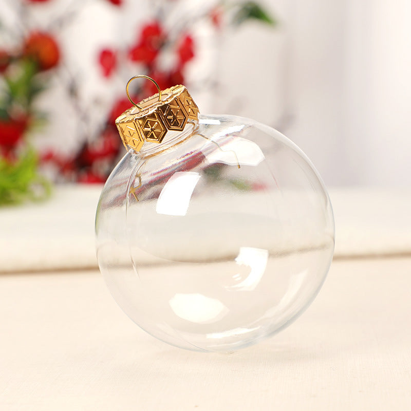 🎄 Clear Christmas Ornament Balls