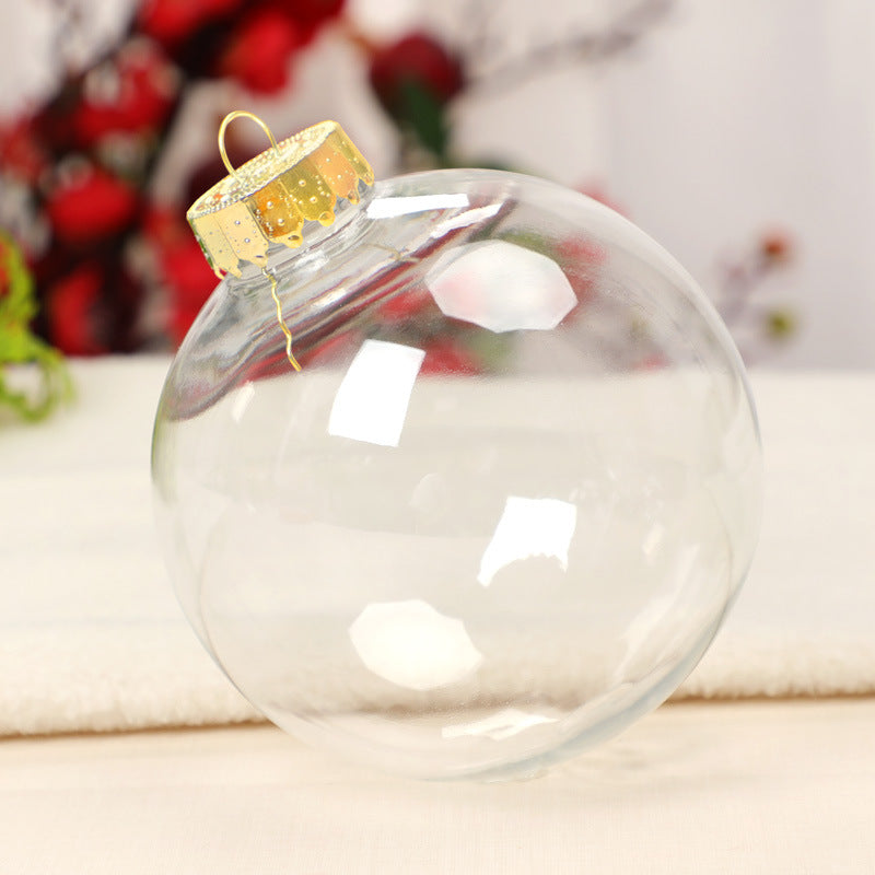 🎄 Clear Christmas Ornament Balls