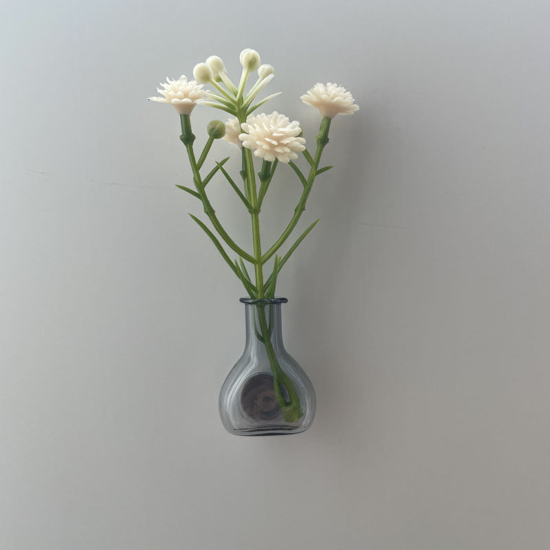 🌸 Mini Magnetic Vase Refrigerator Magnet