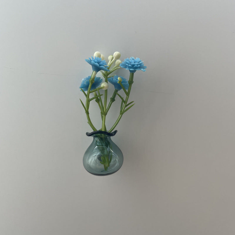 🌸 Mini Magnetic Vase Refrigerator Magnet