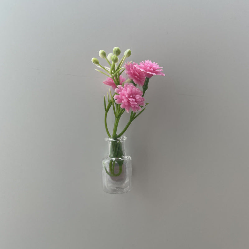 🌸 Mini Magnetic Vase Refrigerator Magnet